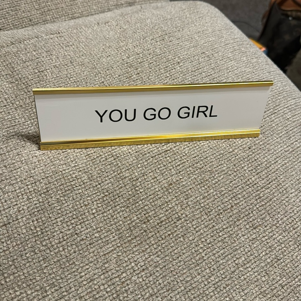 Desk decor.
